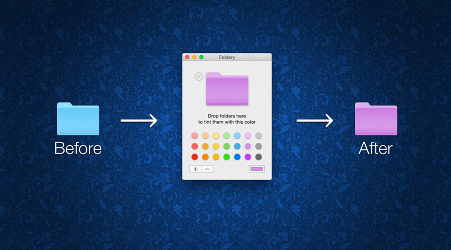 「Foldery」给Mac文件夹换个新颜色