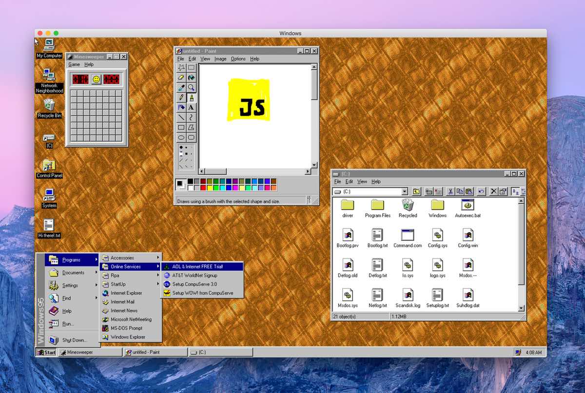 来一波儿怀旧，给 Mac 装个 Windows 95