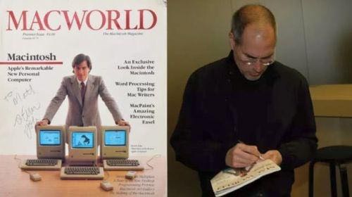 乔布斯签名的第一期《MacWorld》杂志拍出4.8万美元