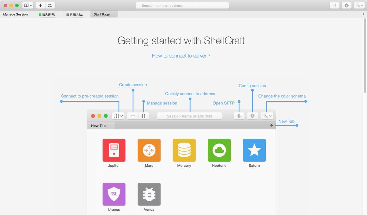  「ShellCraft」这款 Mac SSH/Telnet 工具有点好用，还支持同时使用 SFTP