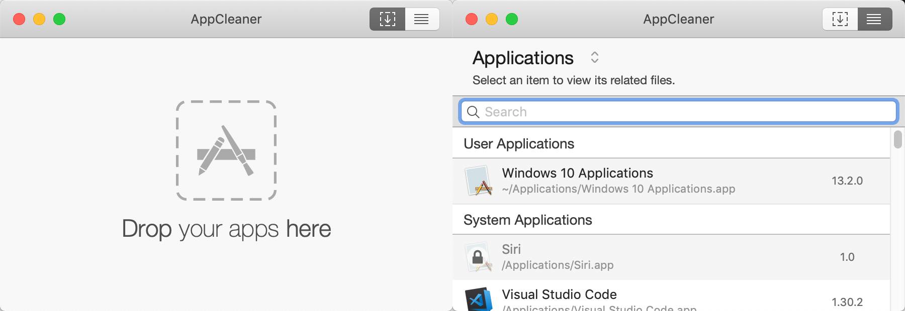 「AppCleaner」专业小巧的Mac软件卸载工具