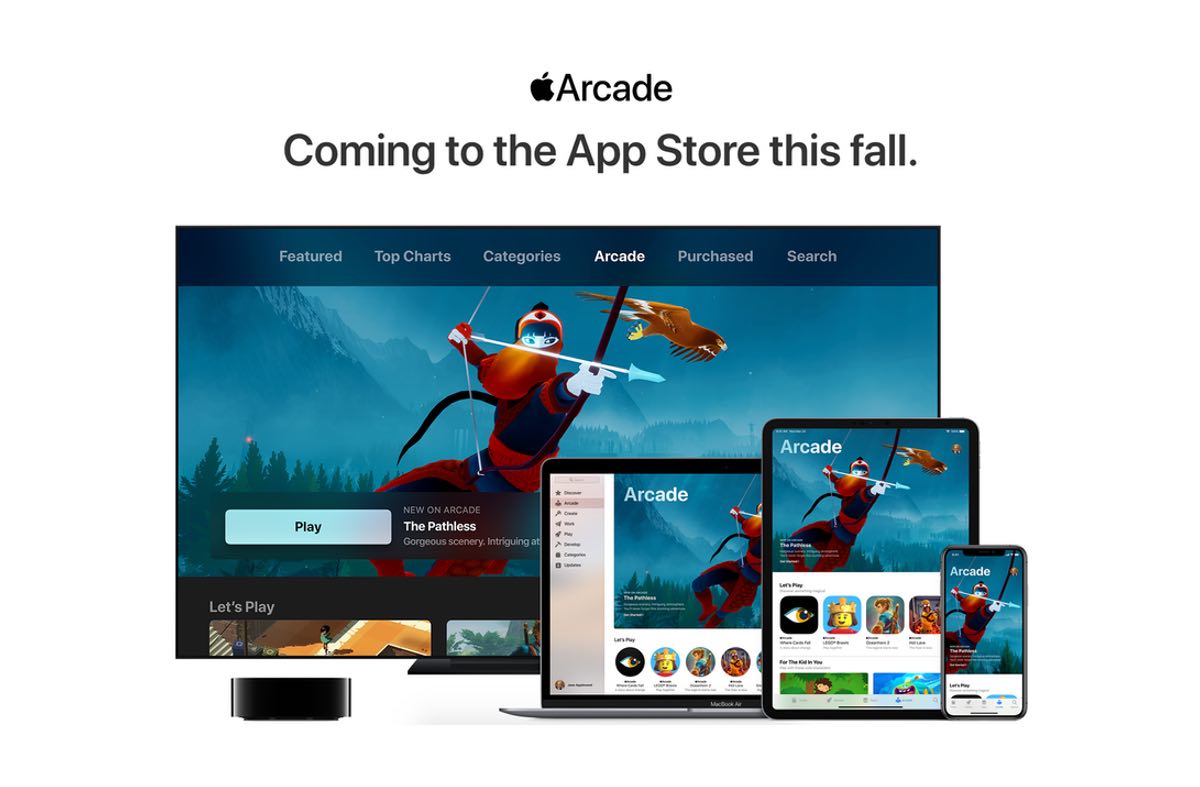 「Apple Arcade」苹果的游戏订阅服务今秋上线，支持 Mac/iPhone/iPad 全平台