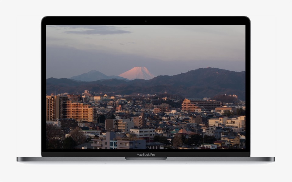 「动态壁纸」Hachiōji，遥望富士山，5K
