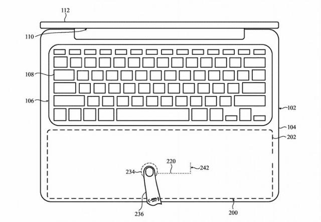 苹果新专利：MacBook "全域"触摸板，将横向扩展至整个 C 面