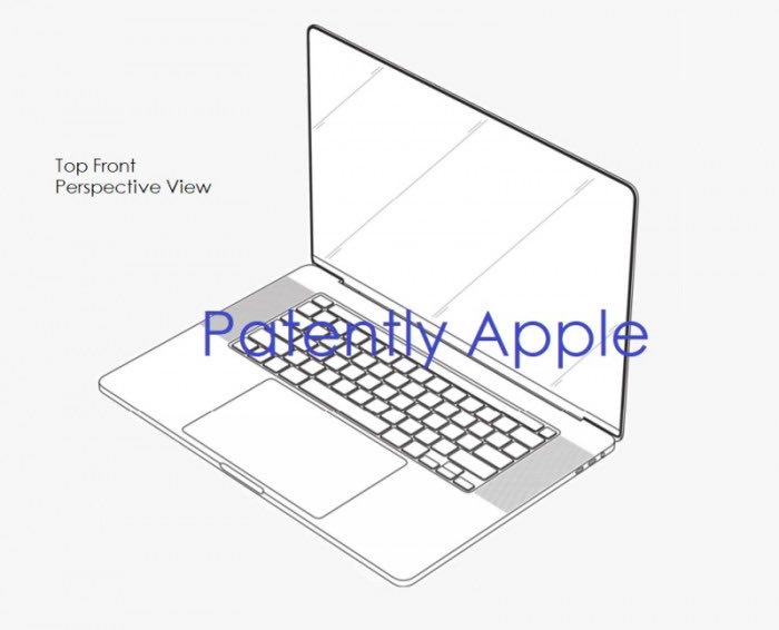 苹果新专利：MacBook Pro 屏幕年内或将支持超窄边框，三边等宽